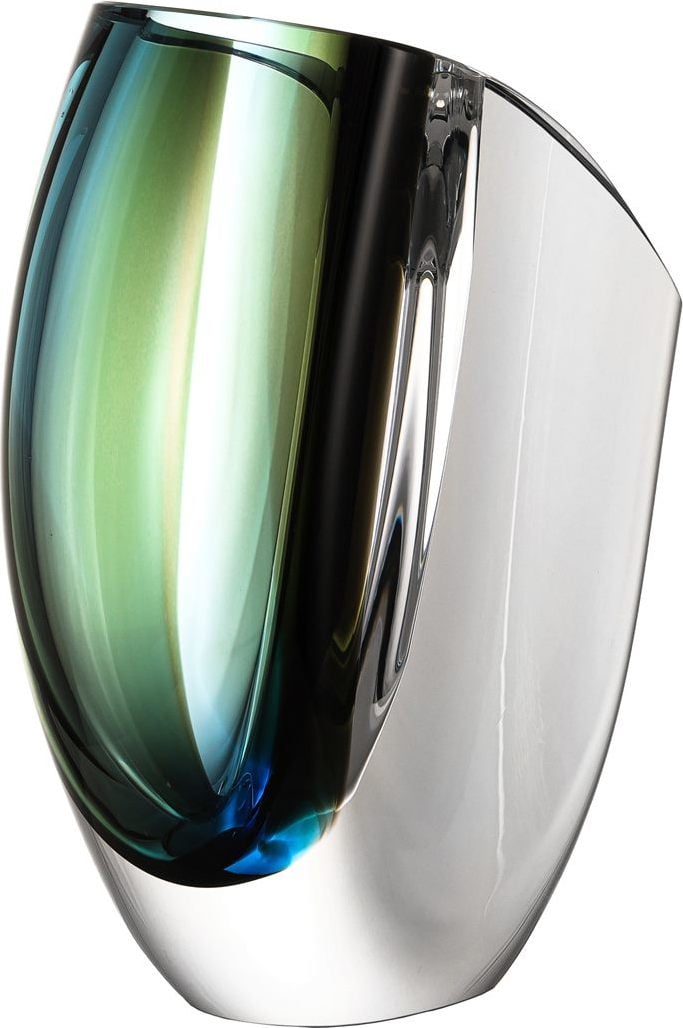 Mirage Vase 21 cm blau-braun
