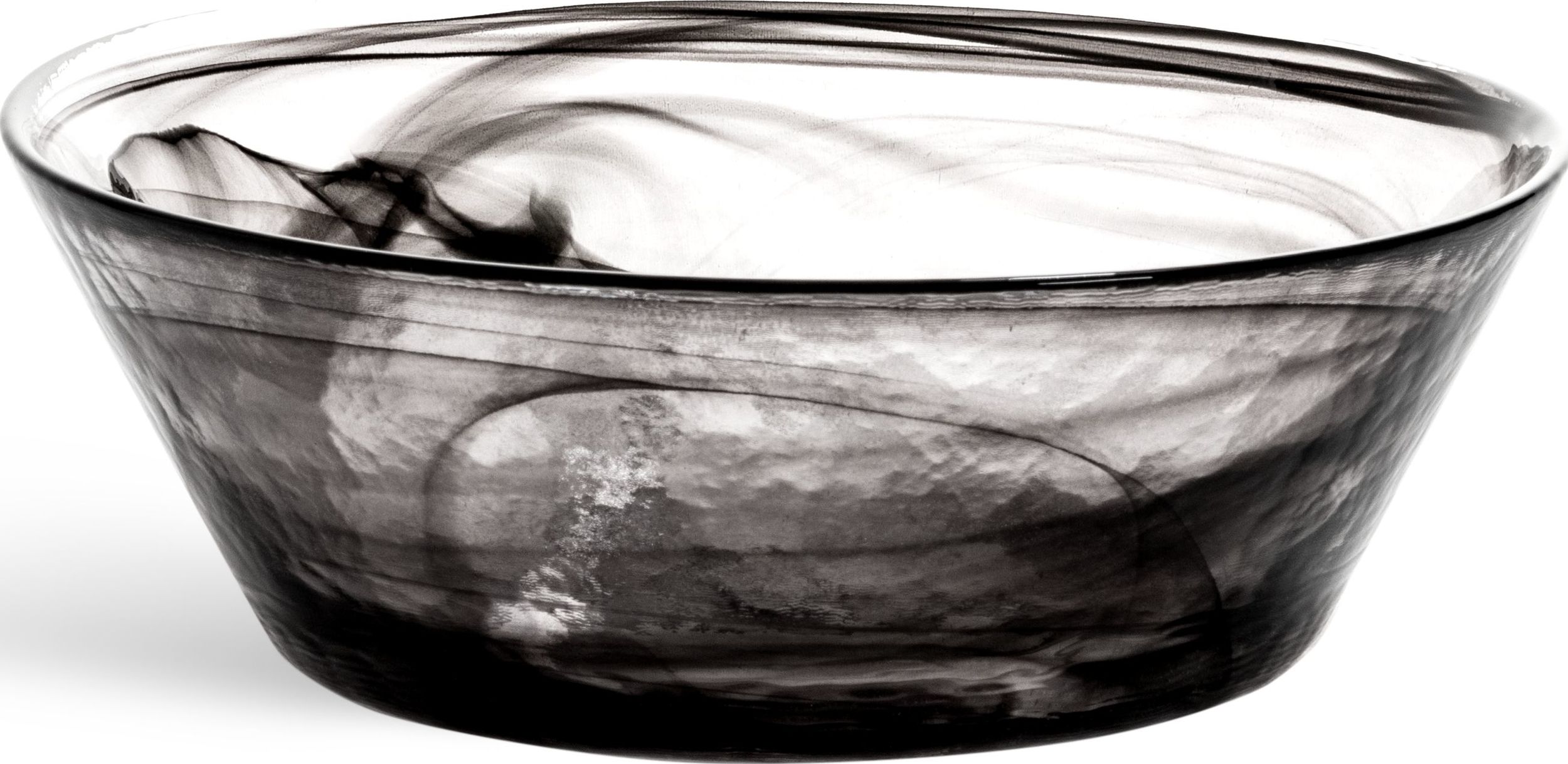 Kosta Boda Mine Plate Black - Crystal of Sweden