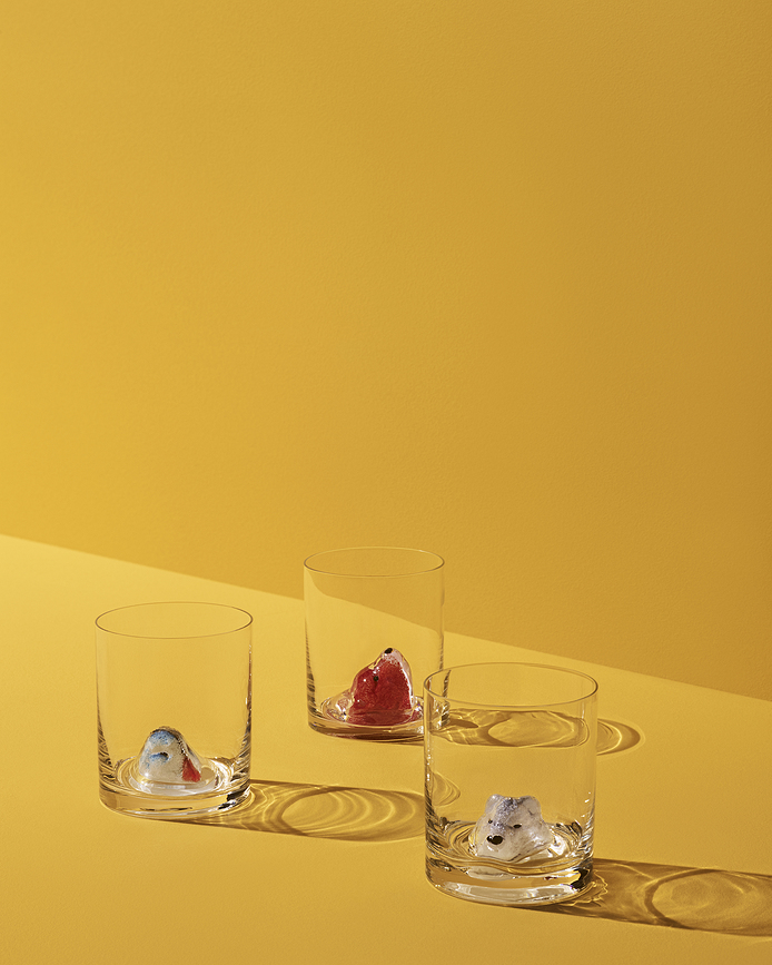 New Friends Verre, 460 ml, motif oiseau