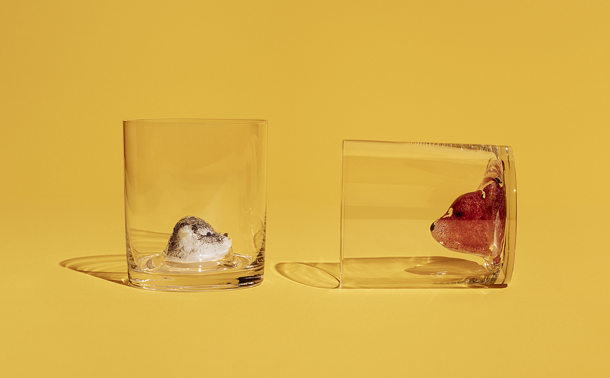 New Friends Verre, 460 ml, motif oiseau