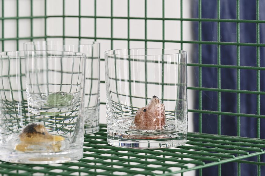 New Friends Verre, 460 ml, motif oiseau