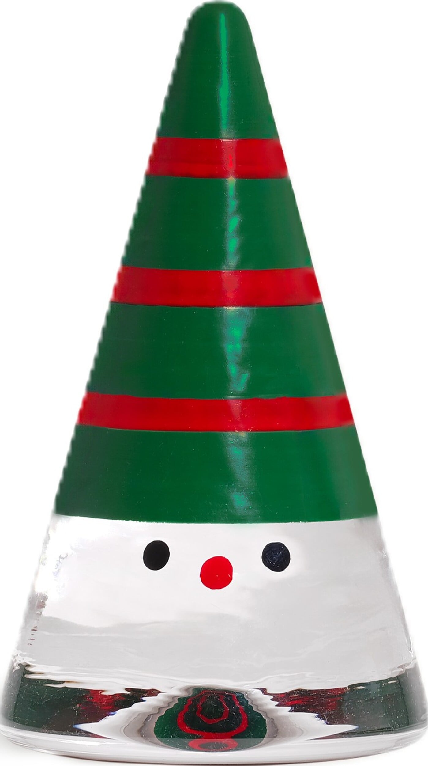 Noel Santa Dekoration 11,5 cm, grün