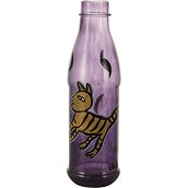 Pet Flasche violett