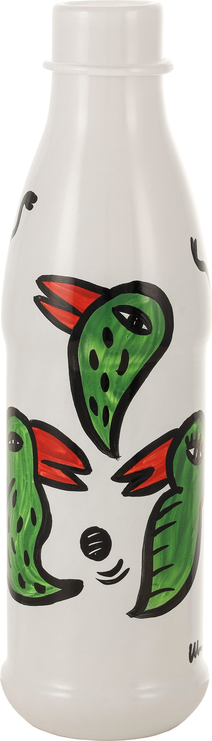 Pet Flasche weiß