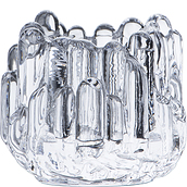 Polar Kerzenhalter für Teelichter 8,6 cm transparent
