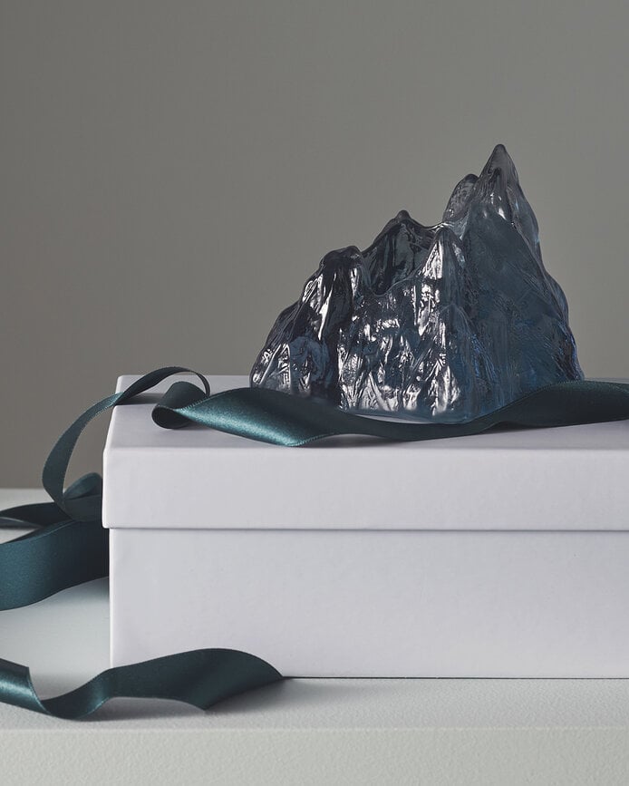 Portacandele per tealight The Rock, verde smeraldo
