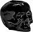 Portavelas de calavera Still Life, 11,5 cm, negro