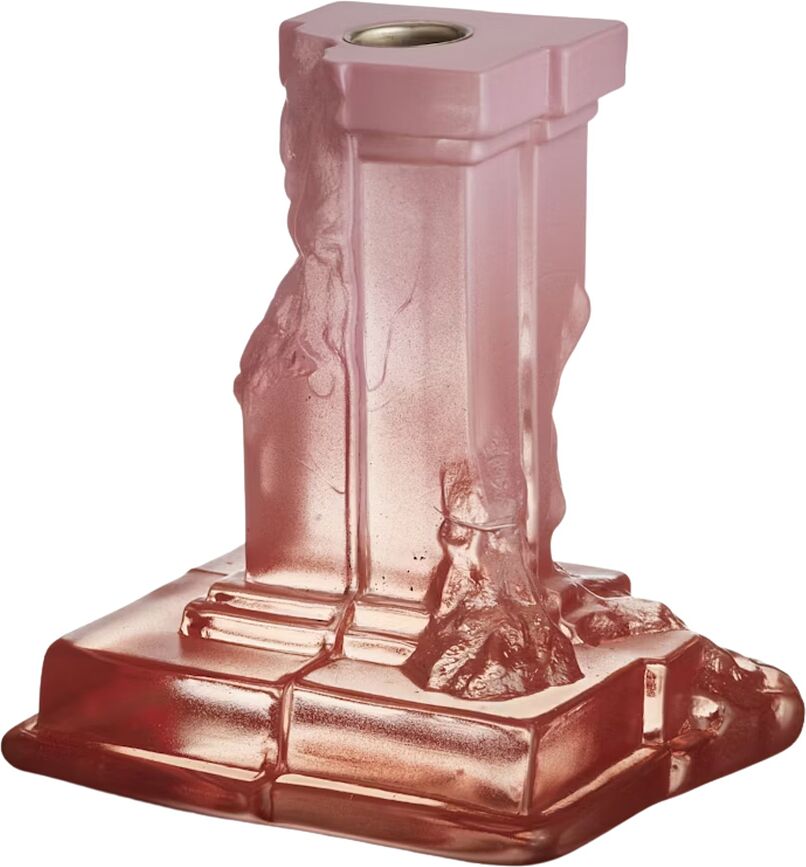 Rocky Baroque ljusstake 15 cm, rosa
