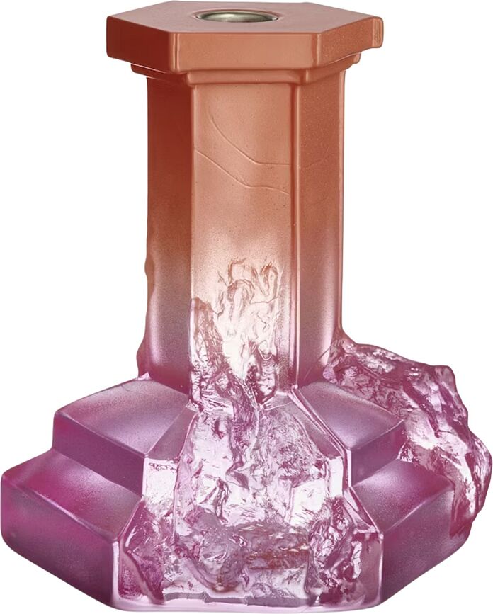 Rocky Baroque ljusstake för klassiska ljus 17,5 cm, rosa