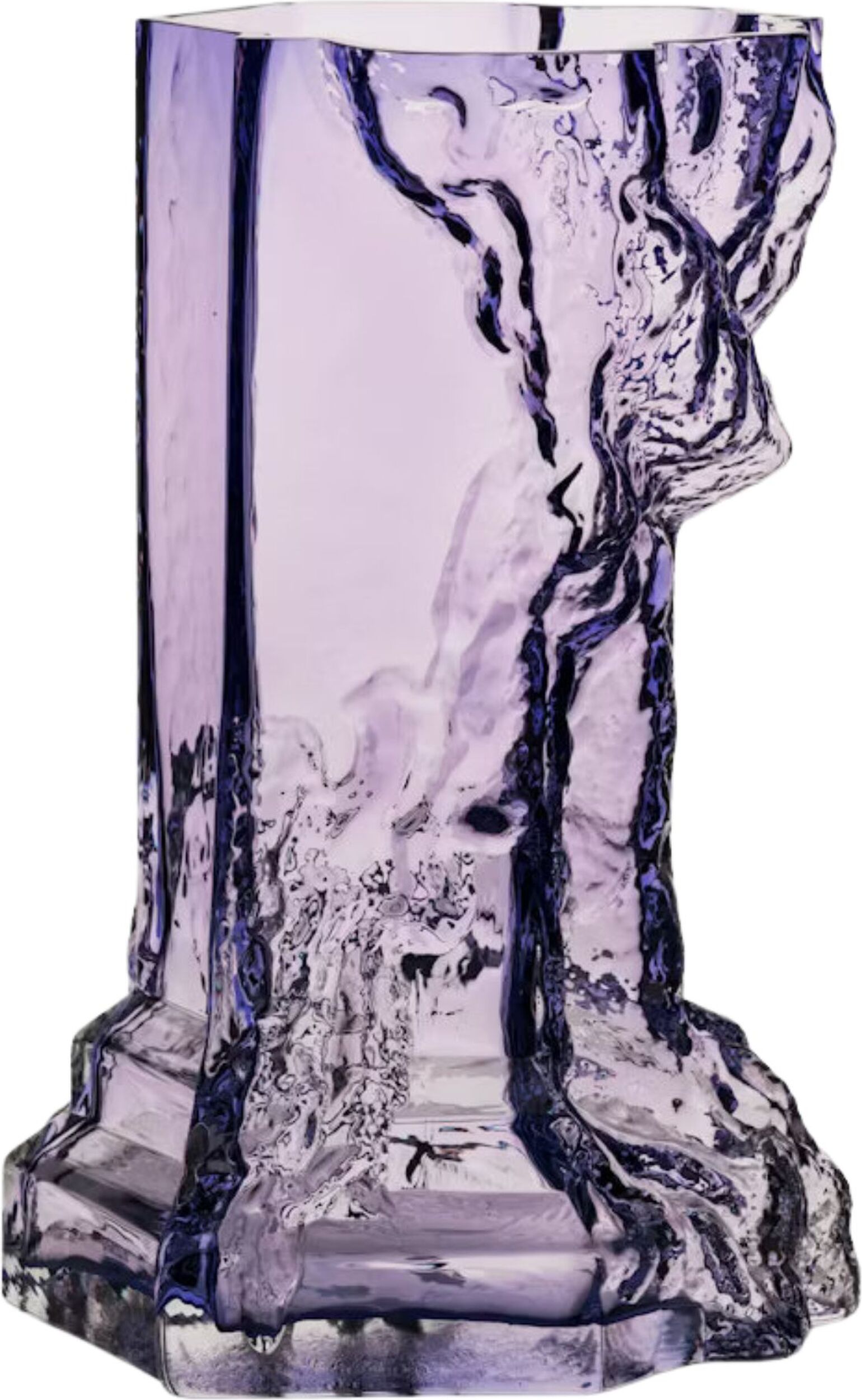 Rocky Baroque Vase 25 cm, violett