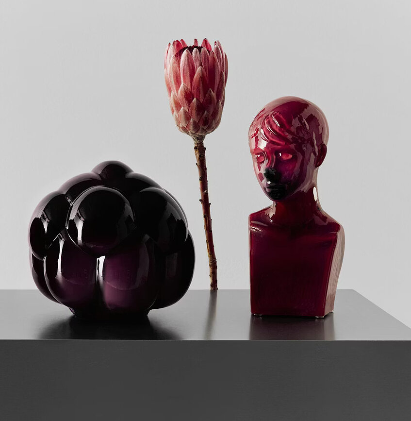 Scultura Isolde verde