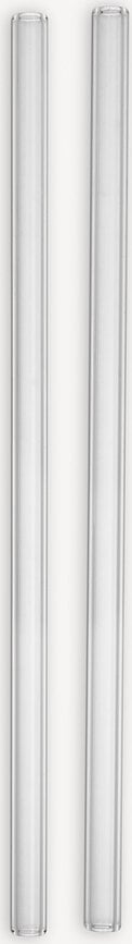 Sipsavor Drinking Straws 20 cm, transparent, 2 pcs.