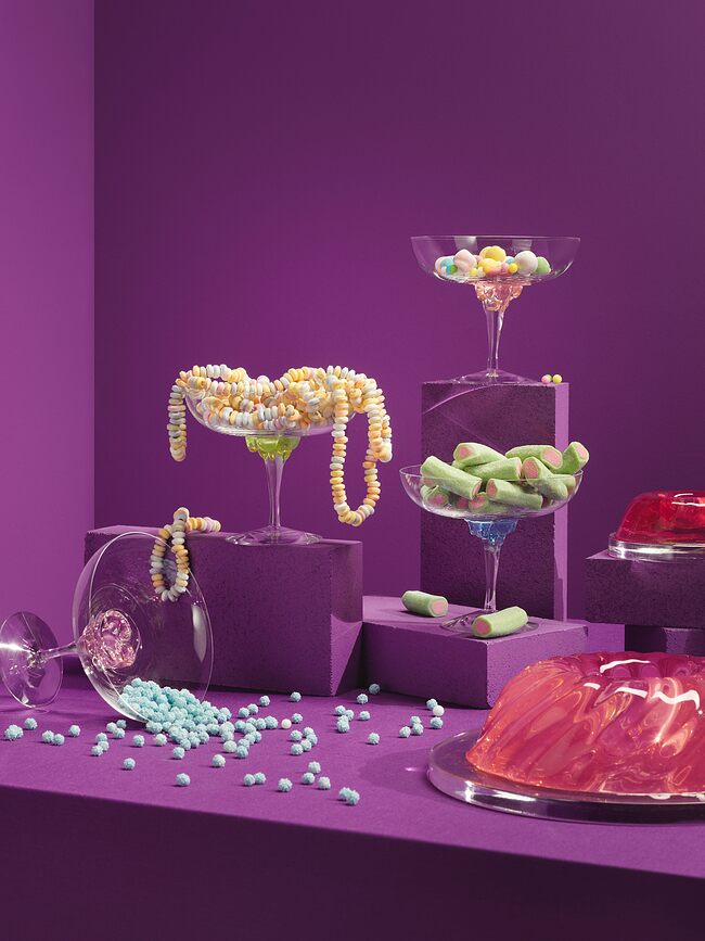 Sugar Dandy Kozarec za šampanjec, 320 ml, roza