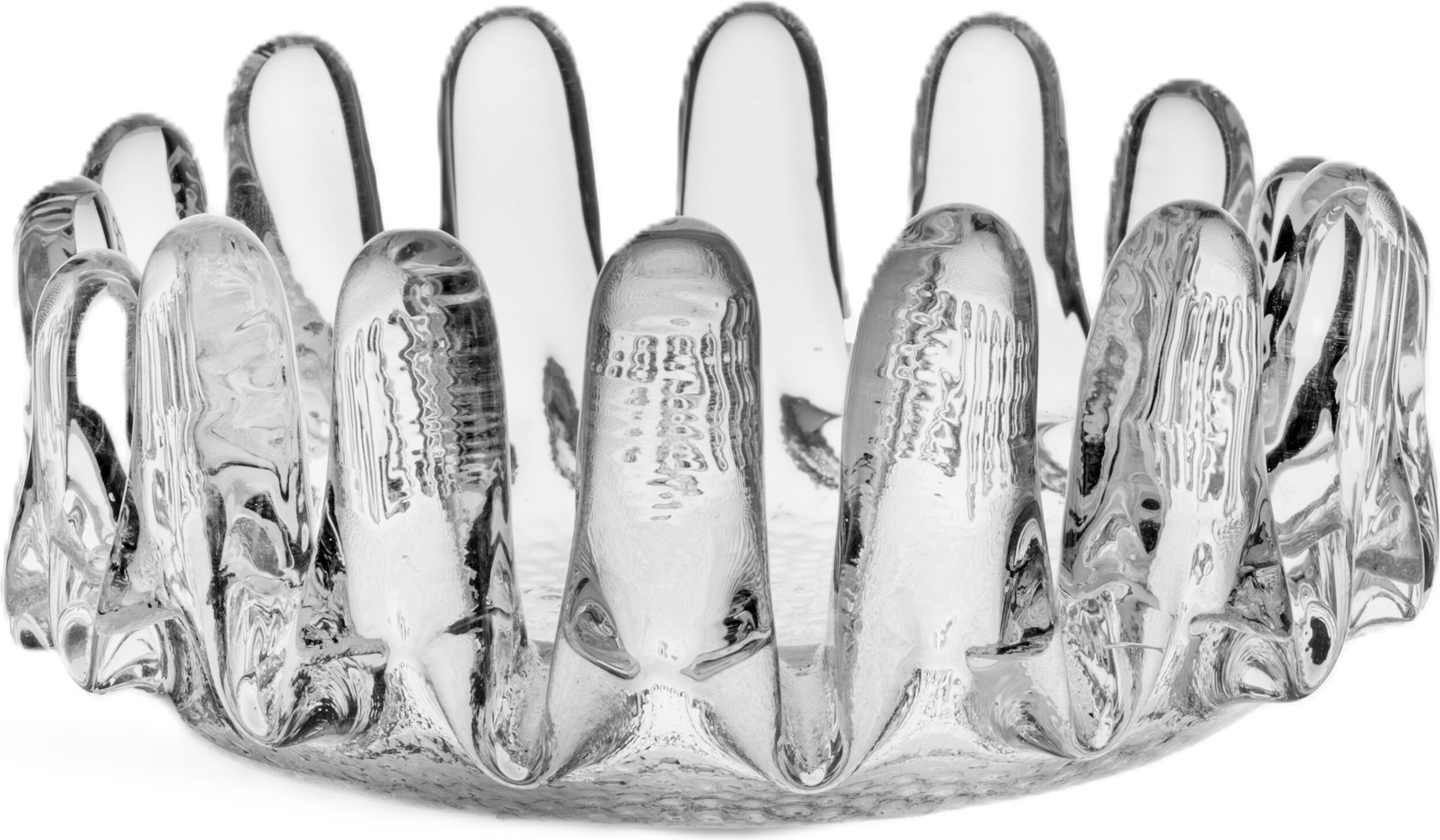 Sunflower Schale 7,5 cm, transparent