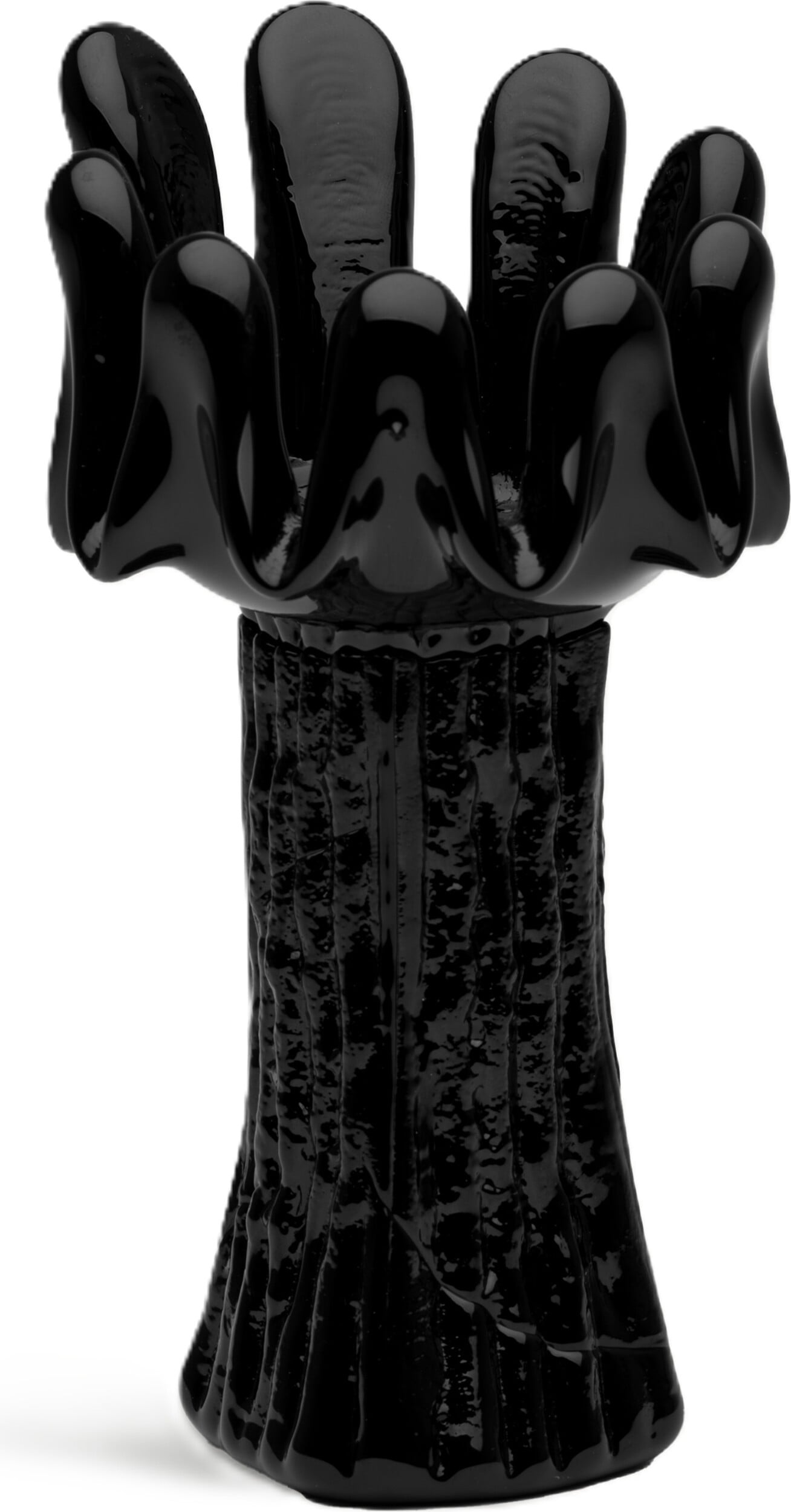 Sunflower Teelichthalter 18 cm, schwarz