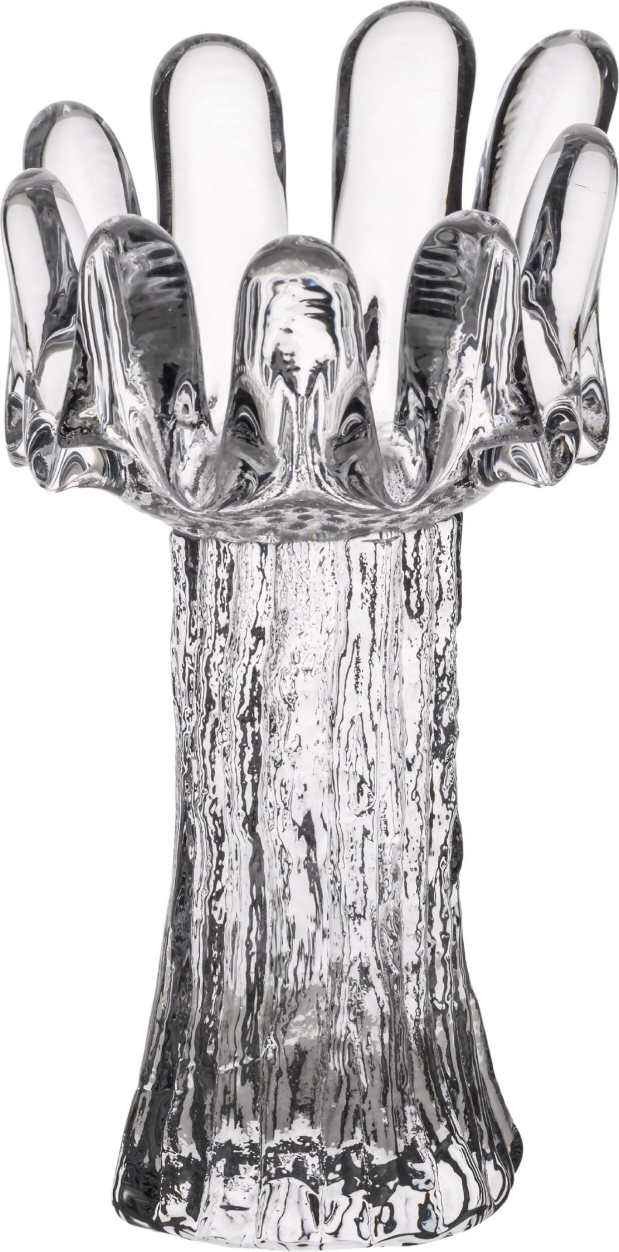 Sunflower Teelichthalter 18 cm, transparent