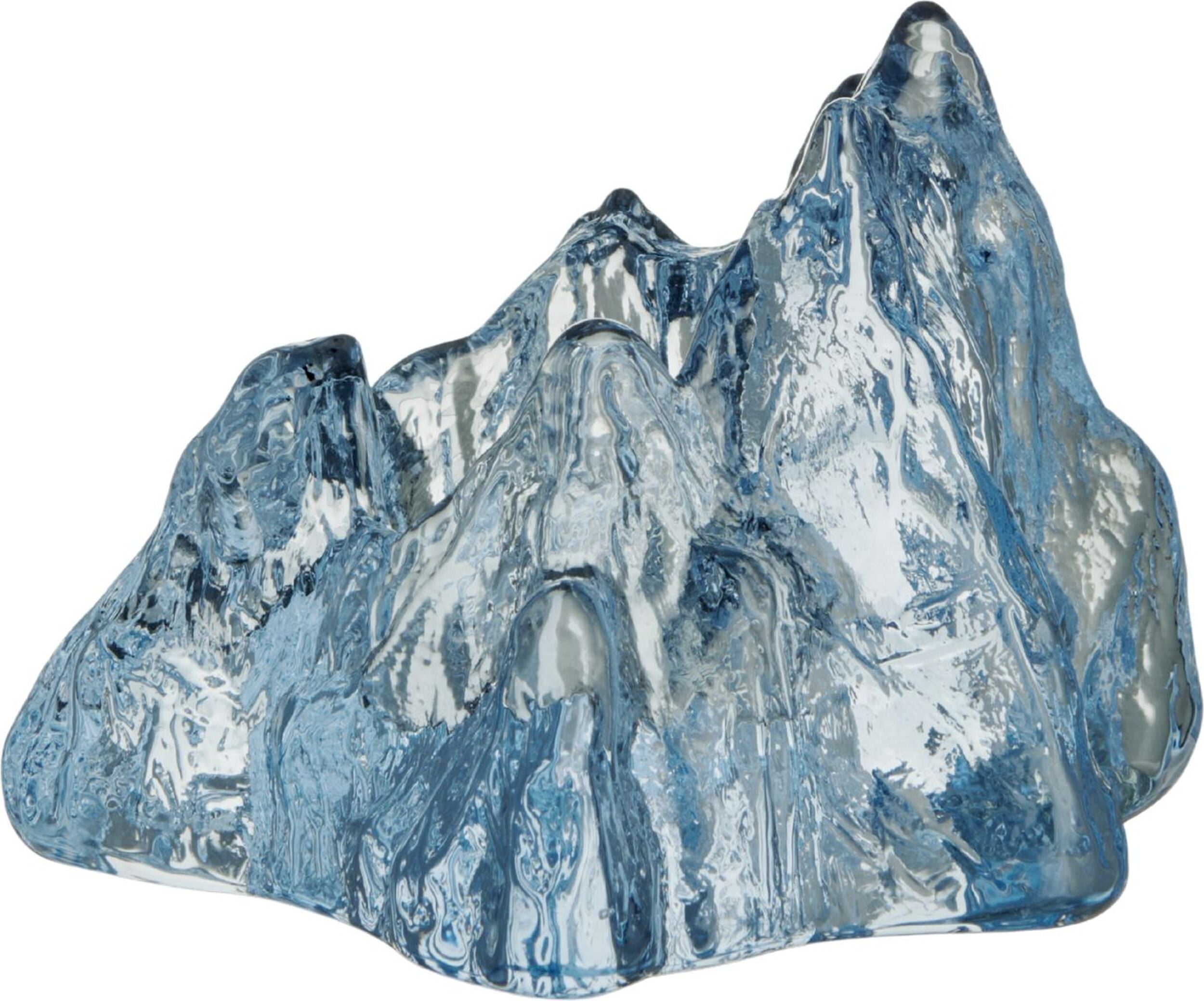 Teelichthalter The Rock, Hellblau