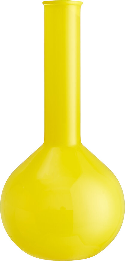 Vase Lab 31,5 cm, jaune