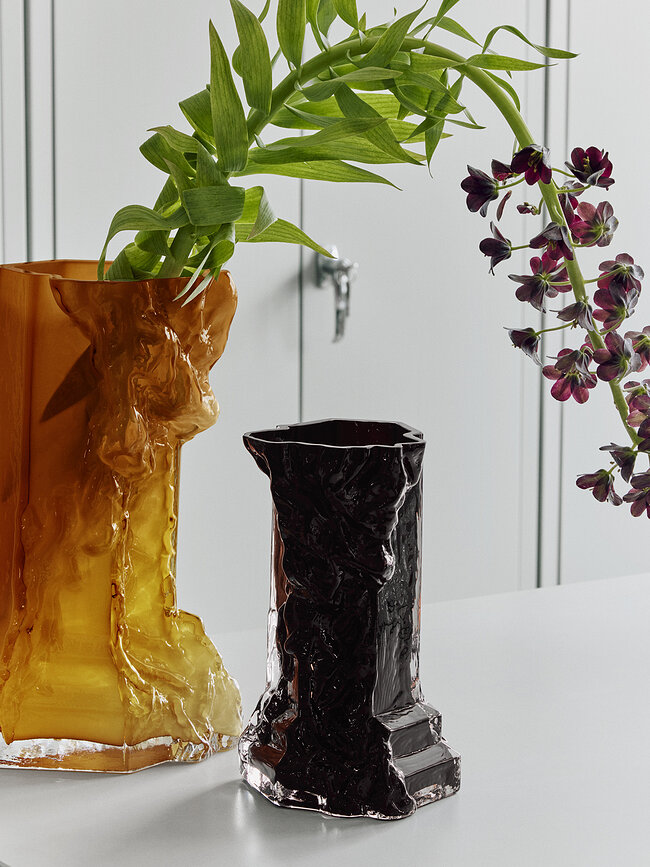 Vase Rocky Baroque 25 cm, violet