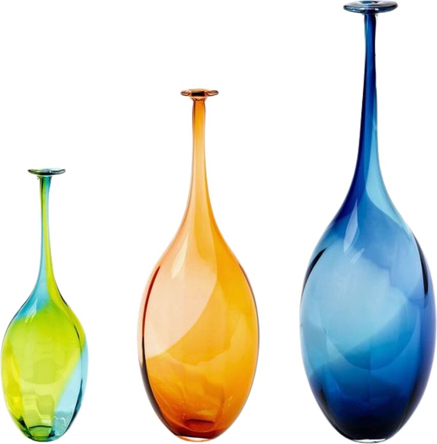 Vaso Fidji 45 cm, blu