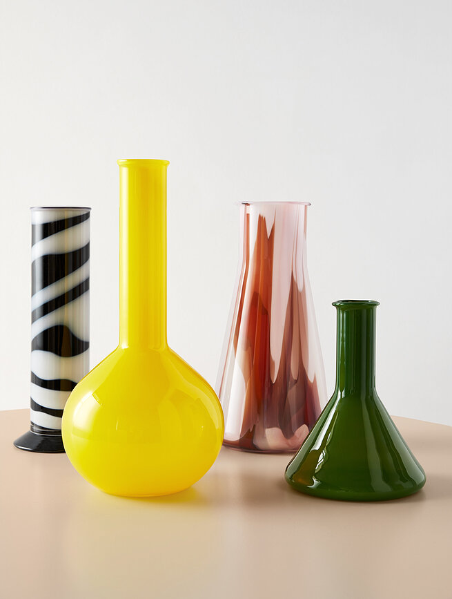 Vaso Lab 30,5 cm, rosa