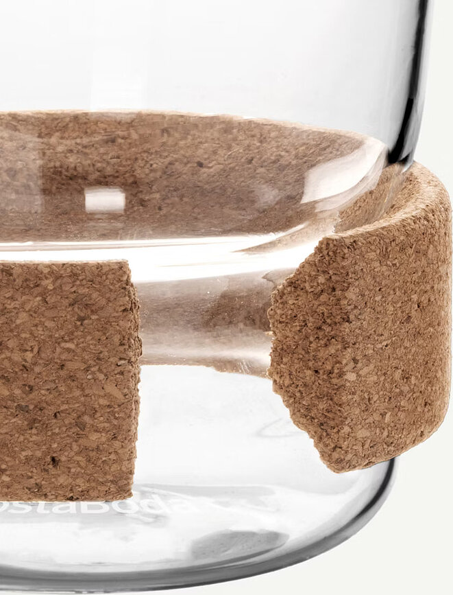 Viva glas med korkhandtag 300 ml, 2 st