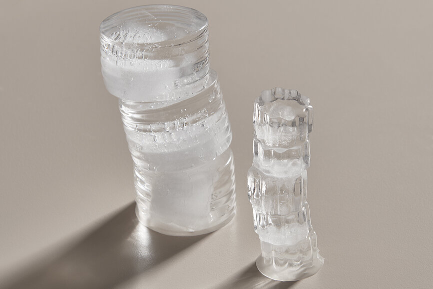 Viva Ice isform 16,2 x 16,2 cm, lilla