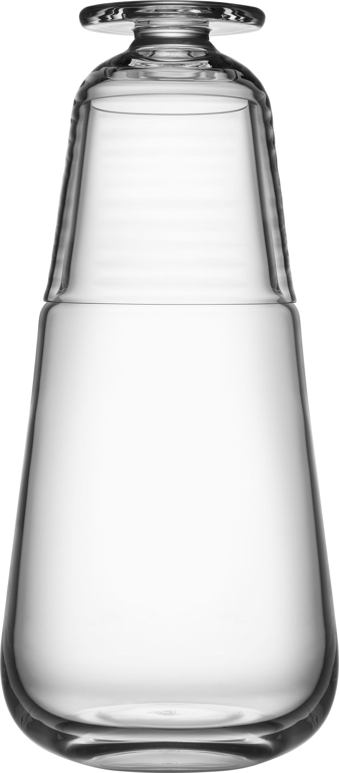Viva Karaffe 900 ml mit Trinkglas 2 El.