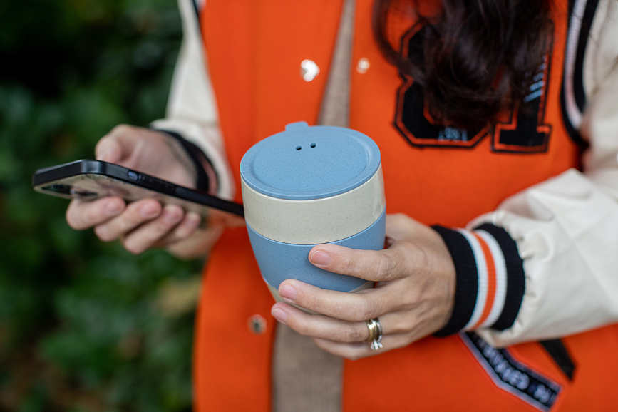 Aroma To Go 2.0 Organic Nature Θερμοκούπα, 400 ml, γαλάζιο