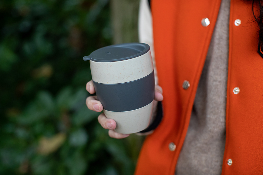 Aroma To Go 2.0 Organic Nature Mug isotherme, 400 ml, bleu