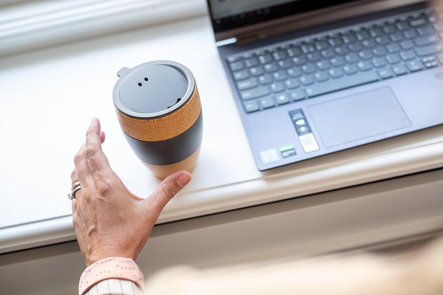 Aroma To Go 2.0 Organic Nature Κούπα Θερμός, πράσινη