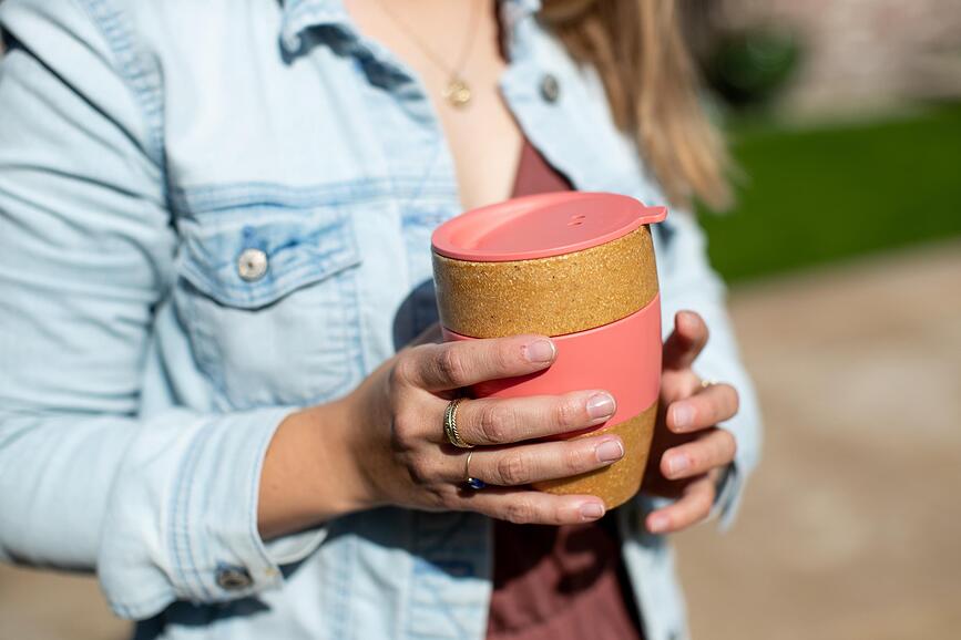 Aroma To Go 2.0 Organic Nature Κούπα Θερμός, πράσινη