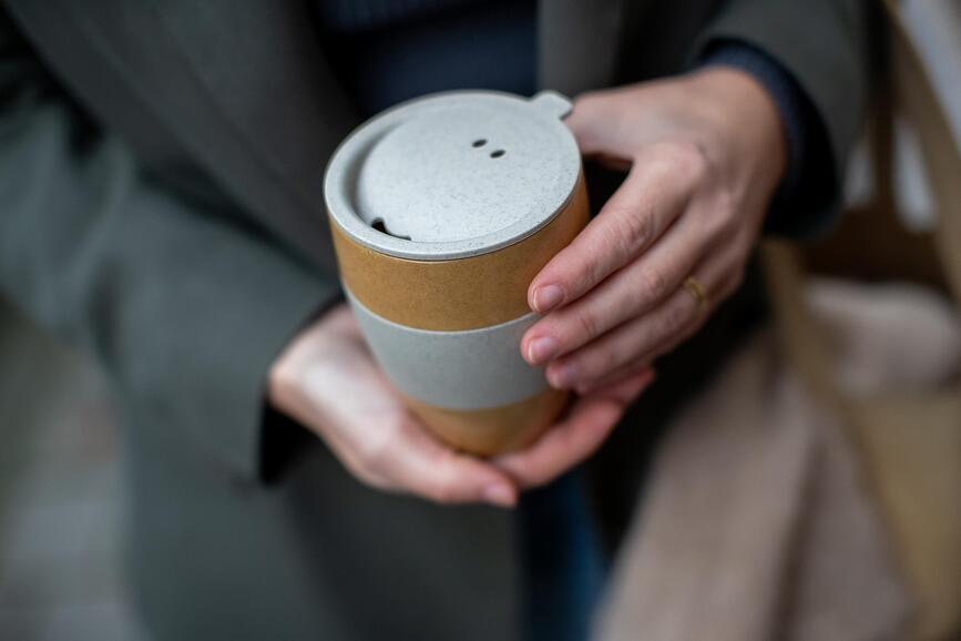 Aroma To Go 2.0 Organic Nature Κούπα Θερμός, πράσινη