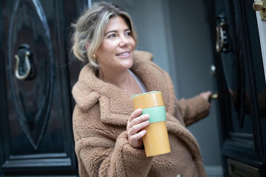 Aroma To Go Organic Nature Termo Lonček XL, peščen