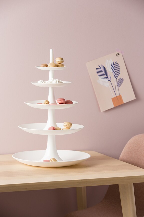 Babell Big Etažer pastelno bijeli