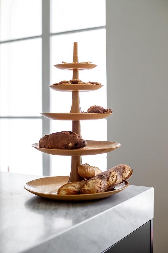 Babell Organic Nature Big Εταζέρα, γκρι