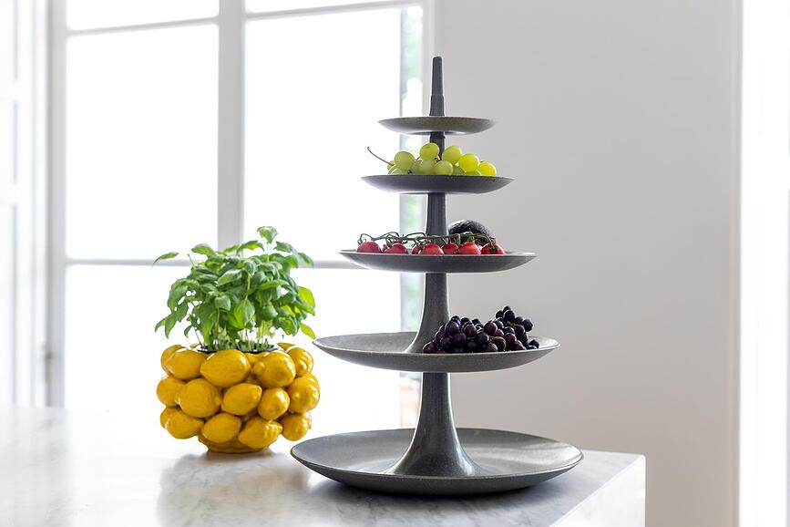 Babell Organic Nature Big Εταζέρα, γκρι