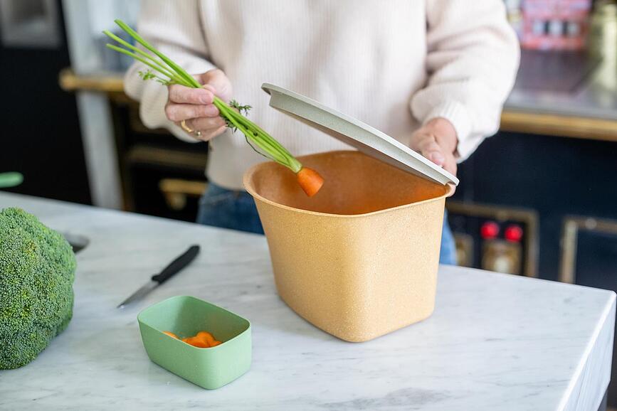 Bibo Organic Nature Koš za smeti, peščen