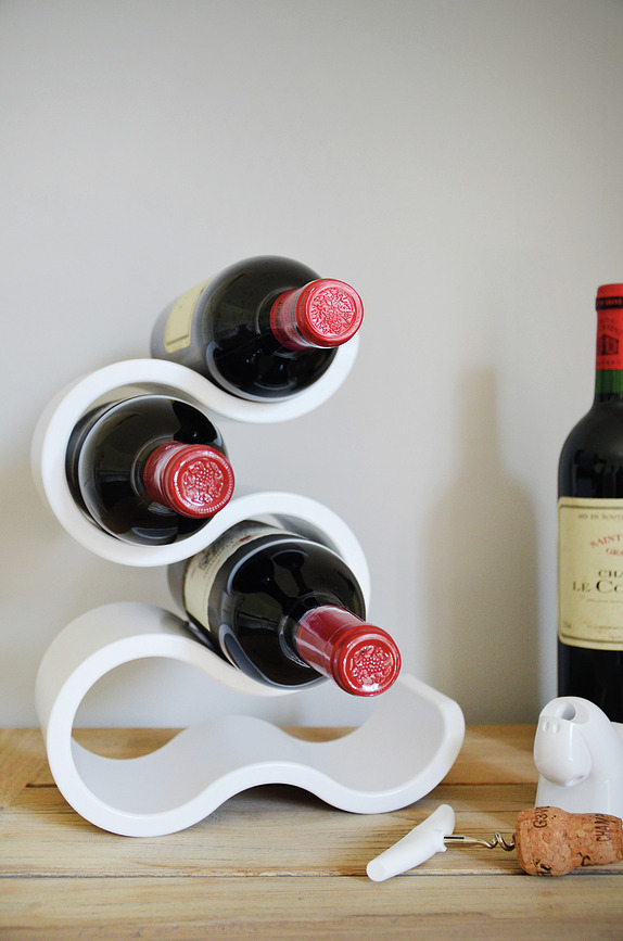 Boa Organic Nature Porte-Bouteilles, blanc