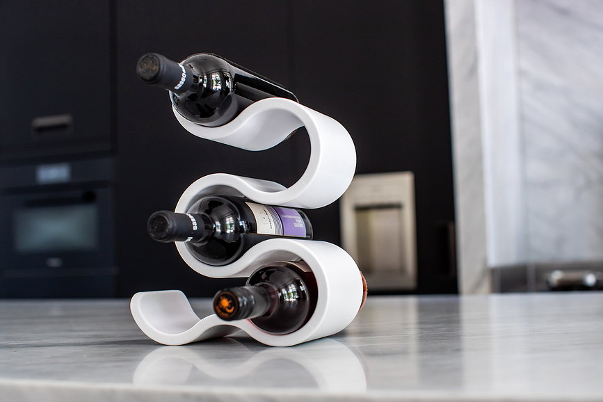 Boa Organic Nature Stojalo za steklenice, belo