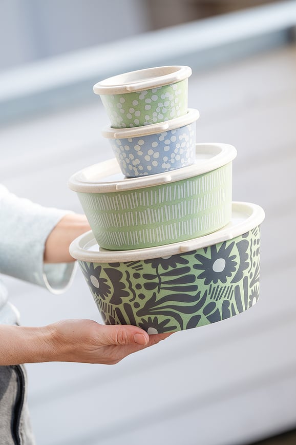 Boîte à lunch Blomster Box Line 1,3 l, bleue