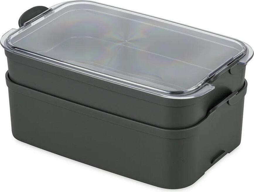 Boîte à lunch Stakk gris foncé
