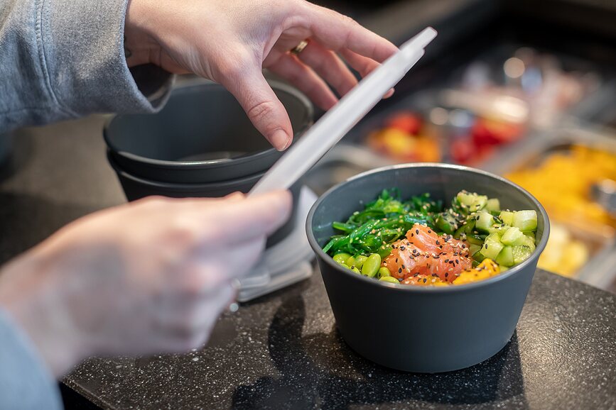 Cuenco con tapa Move Organic Nature, 250 ml