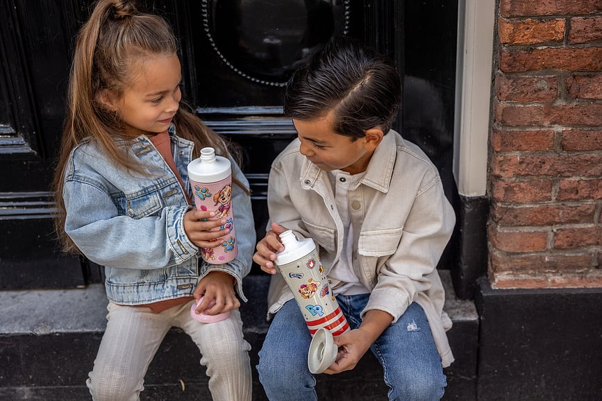Botella Koziol Patrulla Canina, rosa