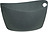 Bottichelli Bassine recyclée, taille L, grise