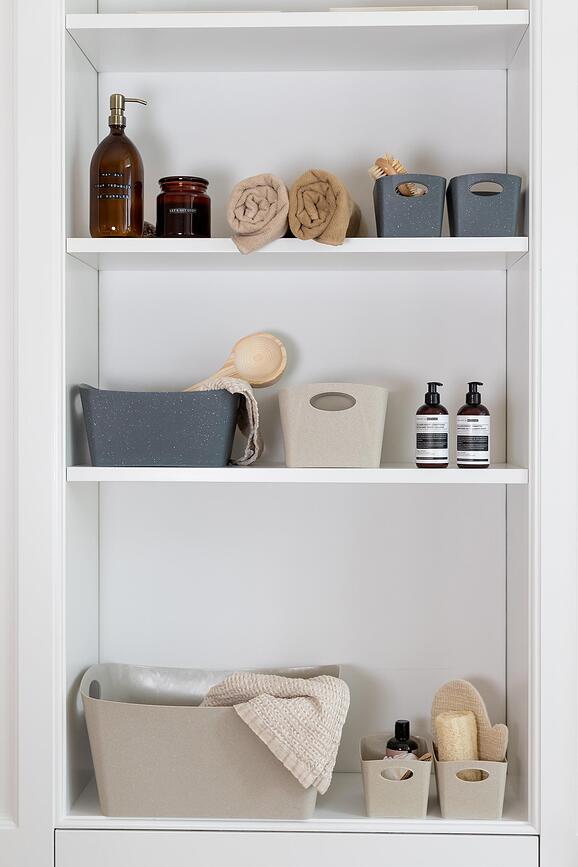 Boxxx Recycled Boîte de Rangement, taille L, beige