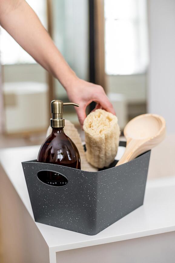 Boxxx Recycled Boîte de Rangement, M, beige