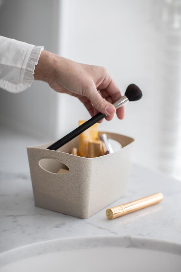 Boxxx Boîte de Rangement recyclée, taille S, blanche