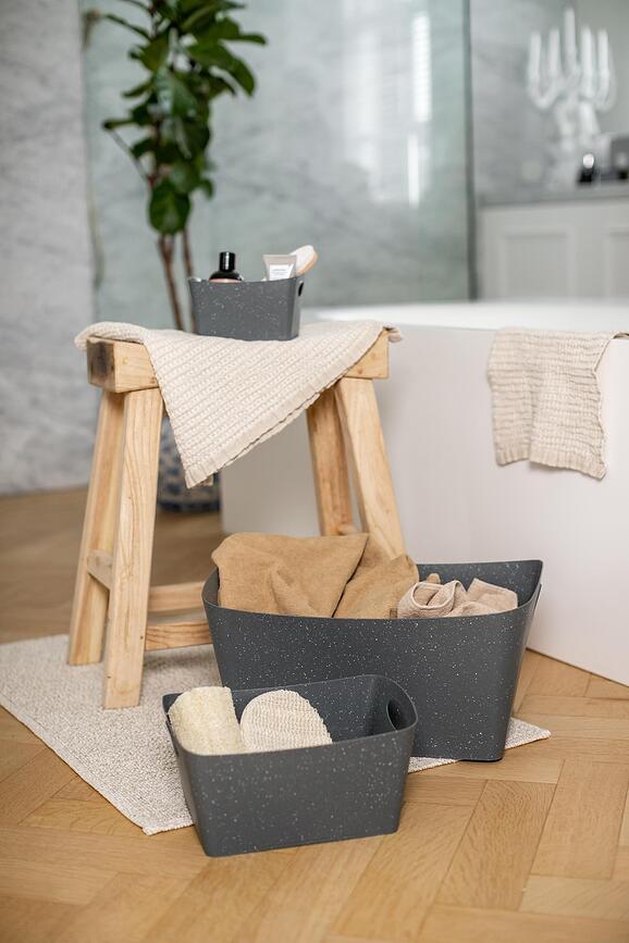 Boxxx Boîte de Rangement recyclée, taille S, blanche