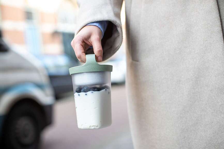 Buddy Organic Δοχείο Φαγητού, 700 ml, ροζ